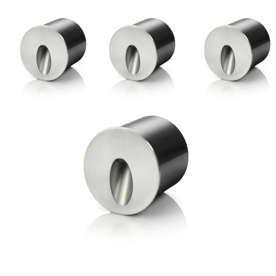 Rotman Stainless Steel Integrated LED Metal Deck Lights Pack