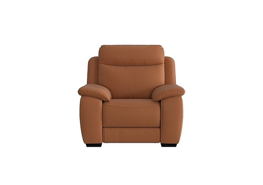 Starlight Express Leather Manual Recliner Armchair- World of Leather