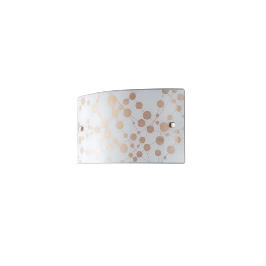 Caoimhinn 1- Light LED Gold Flush Mounted Sconce