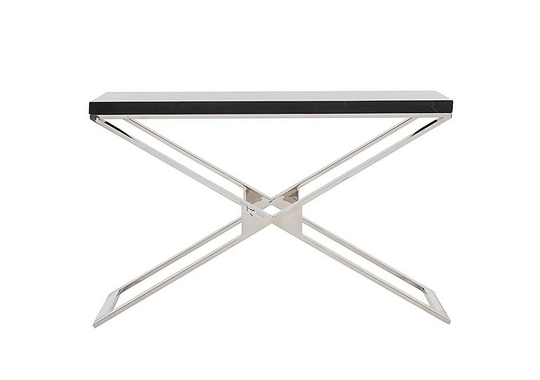 Bali Marble Console Table - Black