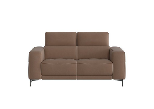 Adama 2 Seater Fabric Sofa - Brown