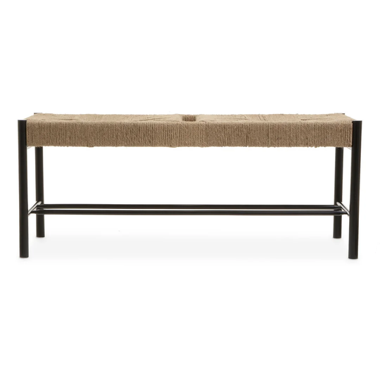 Oberle Wicker Bench