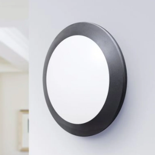 Moravia LED Outdoor Bulkhead Light with Motion Sensor