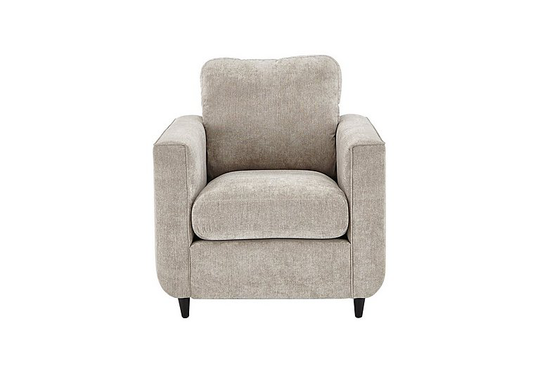 Esprit Fabric Armchair - Silver