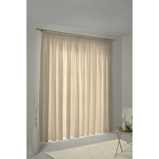 Lord Pencil Pleat Room Darkening Single Curtain
