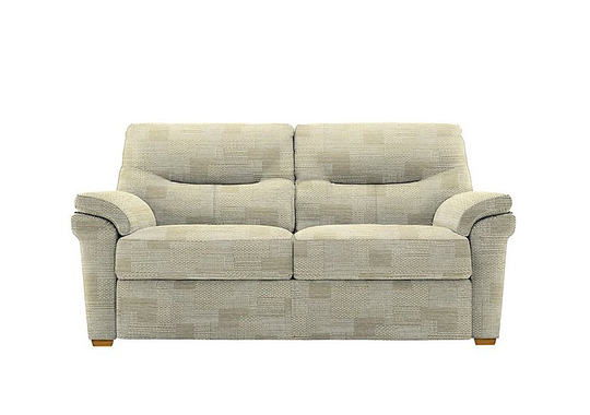 G Plan - Seattle 2.5 Seater Fabric Sofa - Cream