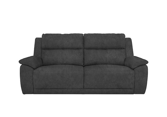Utah 3 Seater Fabric Sofa - Grey