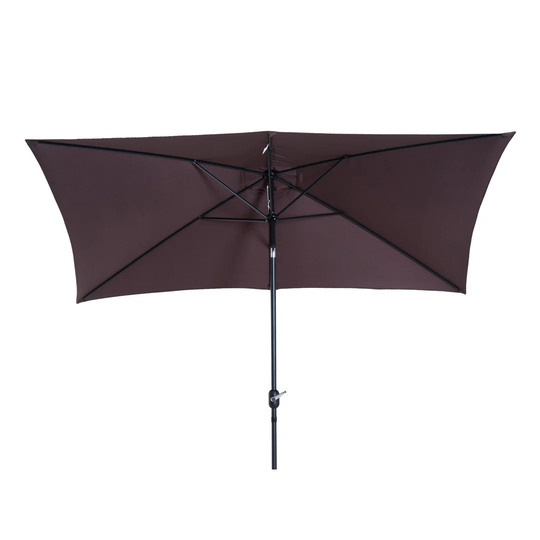 Eliza 2.9m x 1.9m Rectangular Traditional Parasol