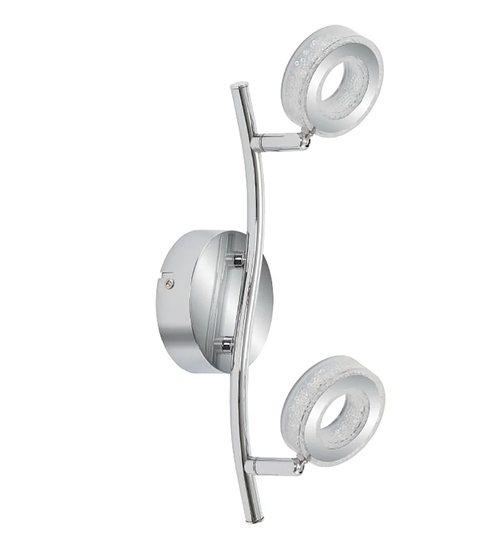 Vinola 2-Light LED Wall Spotlight