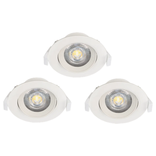 Rummel 9cm LED Multi-Spotlight Recessed Lighting Kit