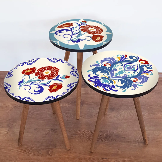 Backes 3 Piece Nest of Tables