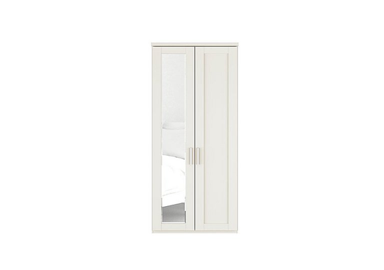 Wiemann - Kempton 2 Door Hinged Wardrobe with Left Door Mirror