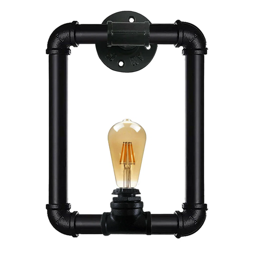 Bujanov 1 - Light Dimmable Black Candle Wall Light