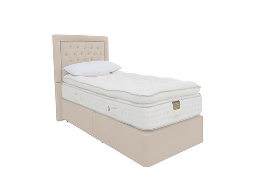 Harrison Spinks - Yorkshire 20,000 Pillow Top Divan Set - Single - Cream