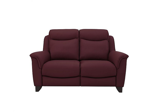 Parker Knoll - Manhattan 2 Seater Leather Sofa - Red