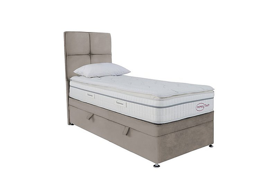Sleepeezee - Memory Touch 2800 Side-lift Ottoman Divan Set - Single