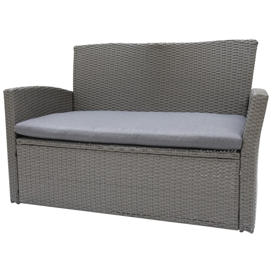 Soper 50.4Cm Wide Outdoor Garden Sofa with Cushions
