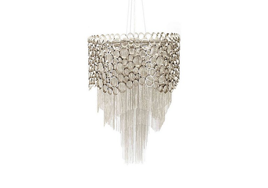 Venus Nickel Chandelier