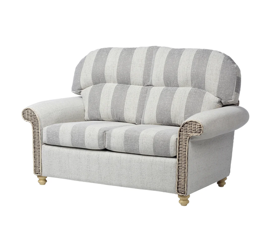 Alison Pillow Back 2 Seater Conservatory Loveseat