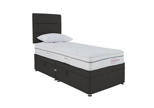 Sleepeezee - Memory Touch Ortho Side-lift Ottoman Divan Set - Single