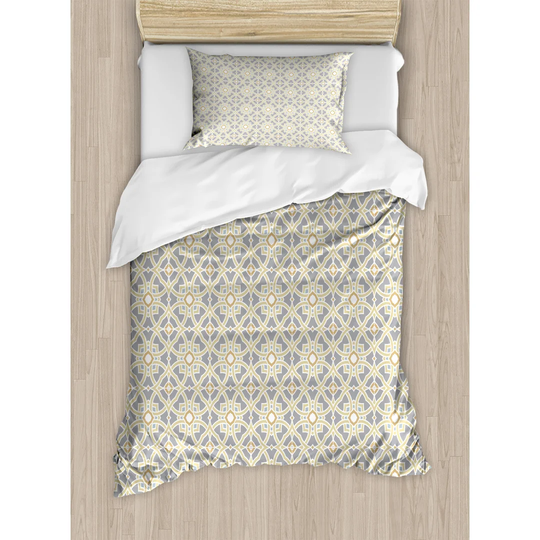 Santana Ivory 100% Brushed Microfibre Duvet Cover Set