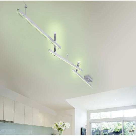 5 Light Semi Flush Ceiling Light