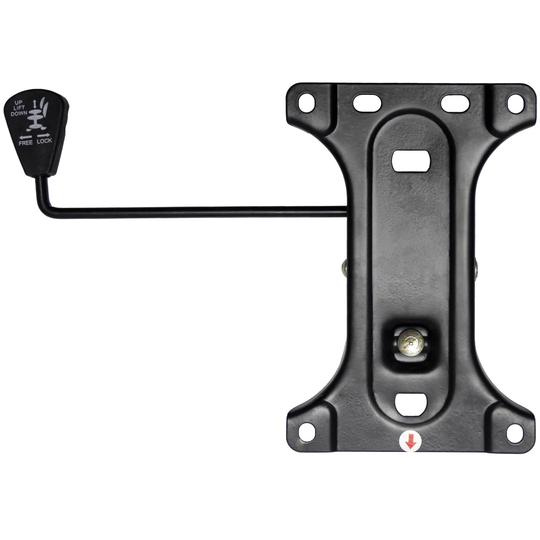 Office Chair Base Plate with Raise/Lower/Tilt Mechanism