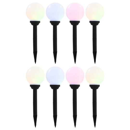 Acaia 8 Piece Set LED Pathway Lights