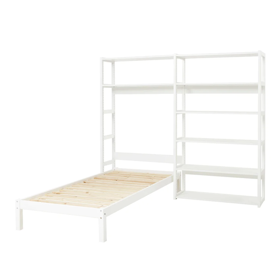 Storey Bed Frame with Bookcase