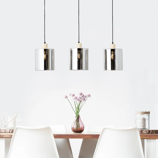 Amyliah 3 - Light Kitchen Island Drum Pendant