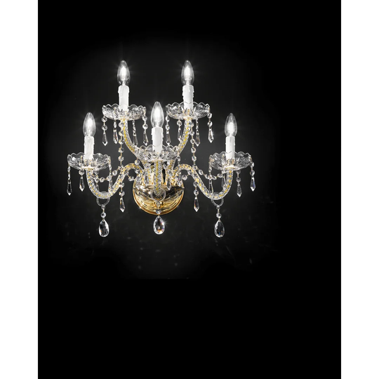 Lucce 5-Light Candle Wall Light