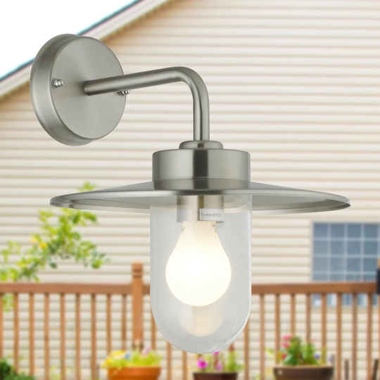 Windermere Stainless Steel Outdoor Fisherman Light