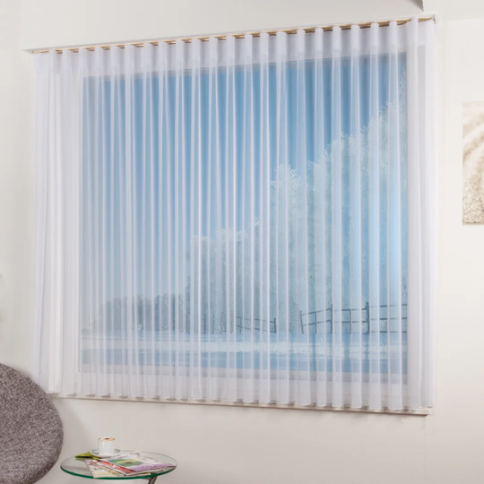Vaasa Slot Top Sheer Thermal Curtain