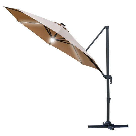 Cristina 2.96m Traditional Parasol