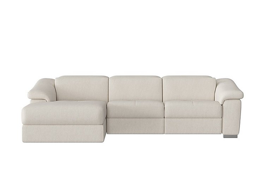 Nicoletti - Galileo Fabric Chaise End Sofa - Beige
