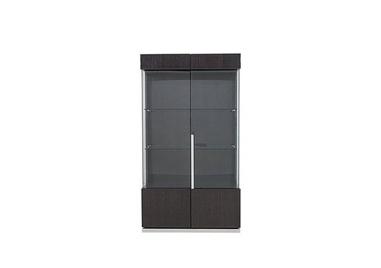 ALF - St Moritz 2 Door Curio Cabinet - Grey