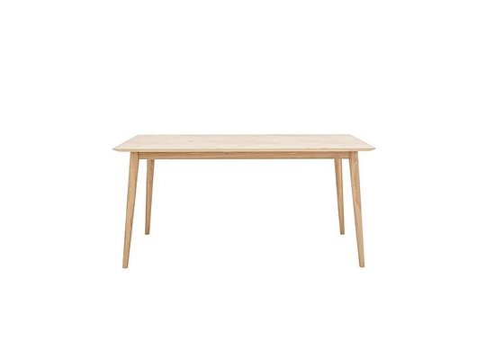 Walker Fixed Dining Table - Brown