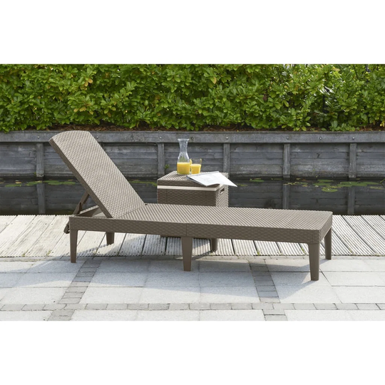 Allibert Sunlounger Jaipur Cappuccino