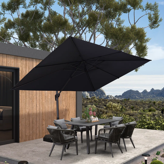 Yatra 2.7m Rectangular Cantilever Parasol