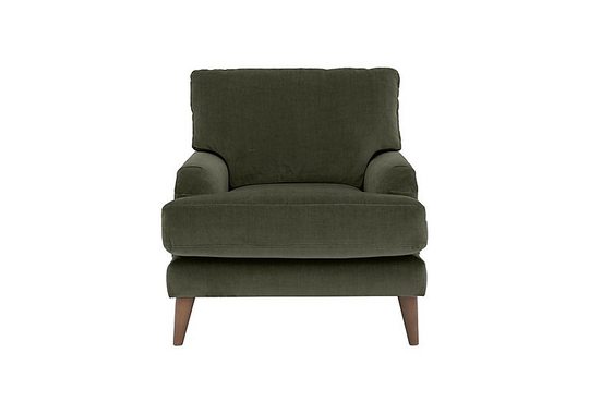 The Lounge Co. - Primrose Fabric Chair - Green