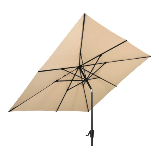 Aoto 2.6m Square Traditional Parasol