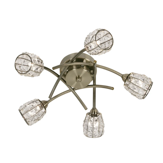 Benson 5 Light Full Track Lighting Kit