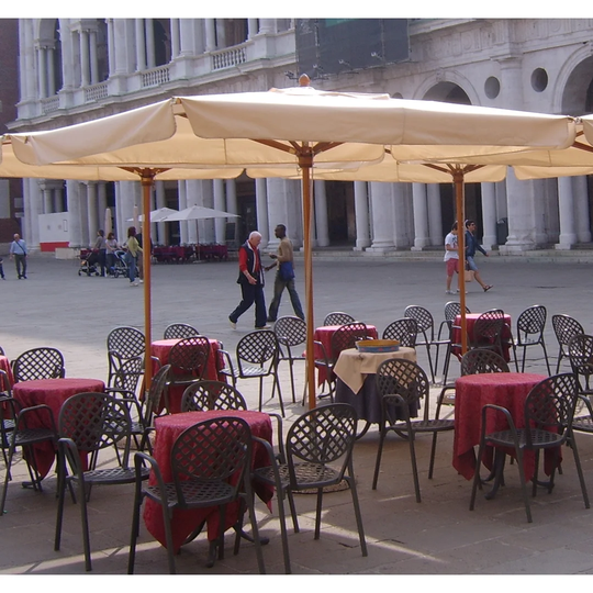 Hemel 4m x 3m Rectangular Traditional Parasol