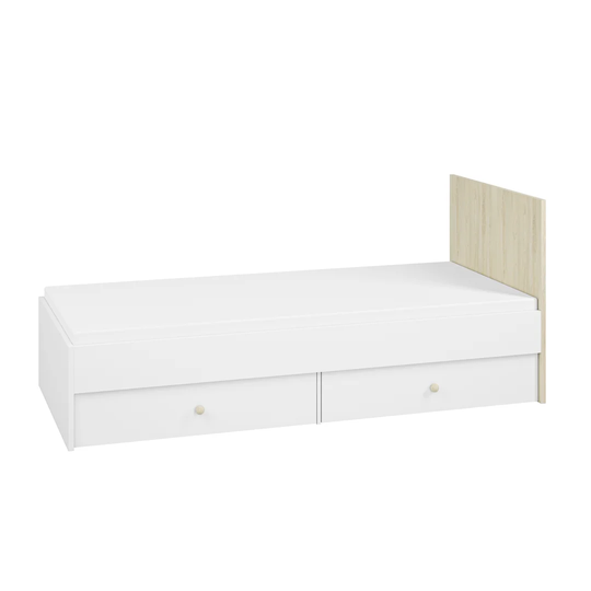 Lineville European Single Cabin Bed with Drawers