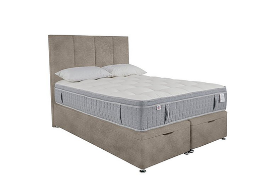 Millbrook - PureTech Pillow Top End Ottoman Divan Set - King Size - Beige