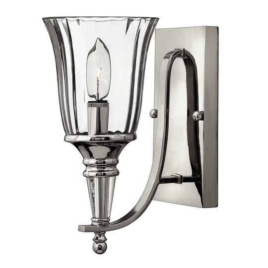 Rumelange 1-Light Candle Wall Light