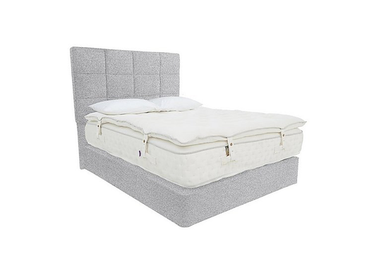 Harrison Spinks - Yorkshire 30,000 Divan Set - Small Double - Grey