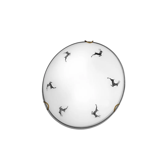 Moon 1 Light LED Flush Mount