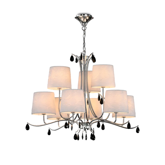 Orton 9 - Light Shaded LED Chandelier