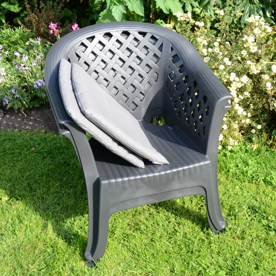 Noker Stacking Garden Chair with Cushion
